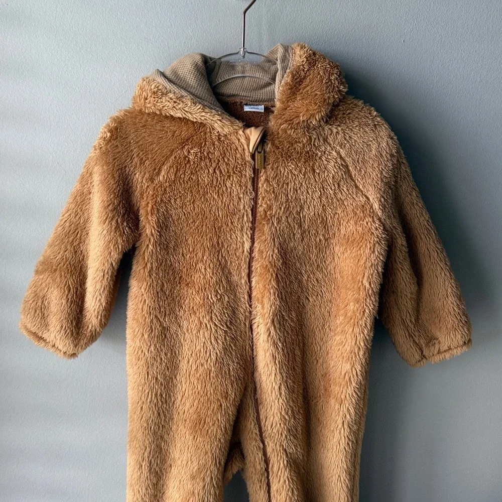 Old Navy Fleece Reindeer‎ Infant Bunting Snowsuit
